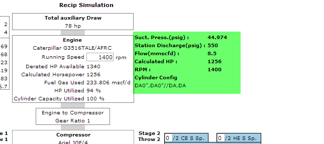 114 Recip Simulate Summary