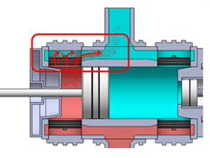 Compressor Cylinder Blowby Damaged Suction Valve