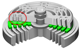 Valve springing compression inefficiency Blowby